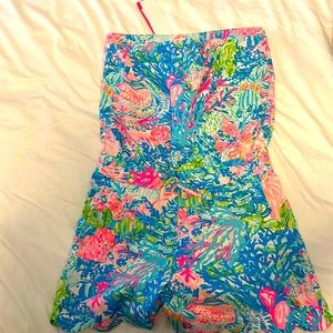 NWT Lilly Pulitzer shorts romper